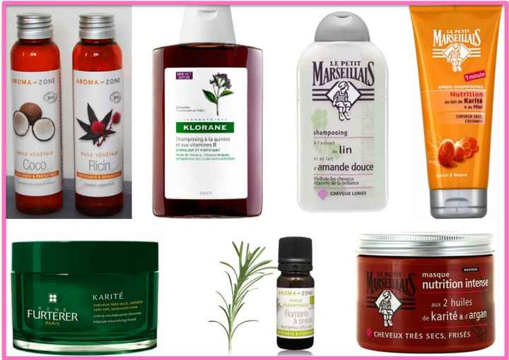 Mes produits cheveux cet automne