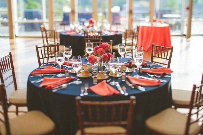 Mon mariage à la plage, la décor de table