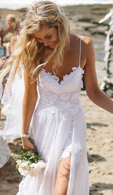 Mon mariage tropical, la robe