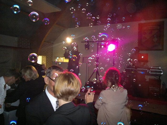 bulle lors du bal