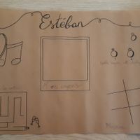 Un set de table à colorier pour les enfants 🎨 - 1