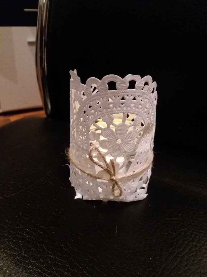 déco avec bougie led