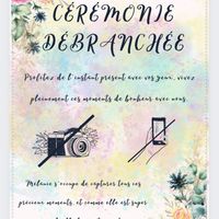 Cérémonie déconnectée - 1