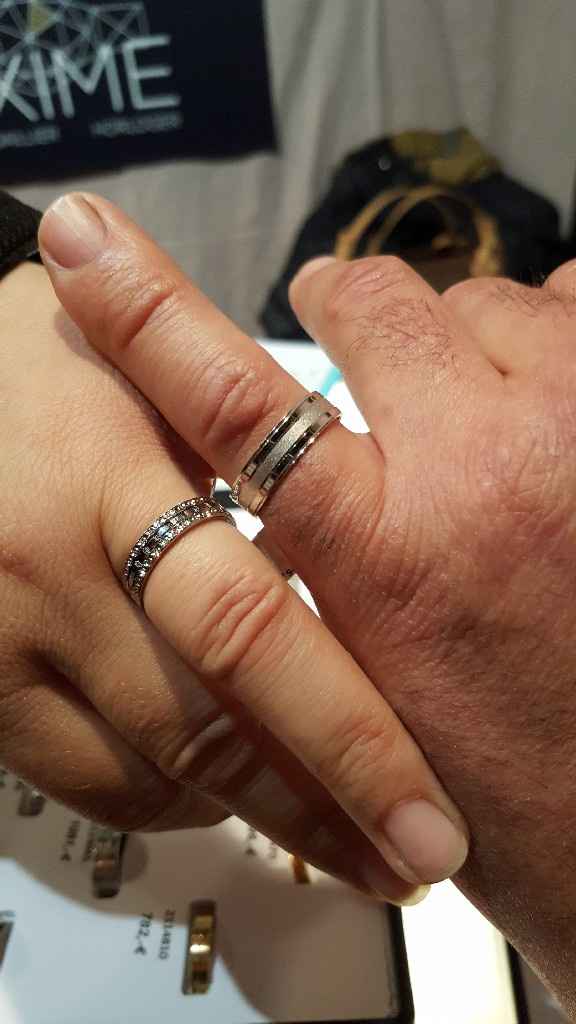  On a trouvé nos alliances 😀 - 1