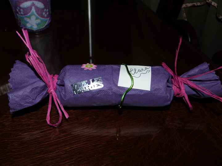 rouleaux bonbons pour enfants ( violet fille )