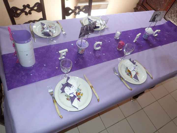 suite table invitées...