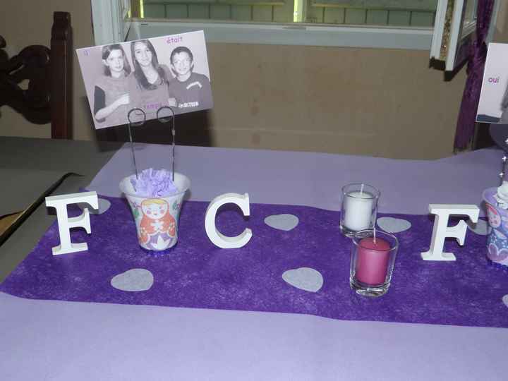 essai de table de nos invitées ...