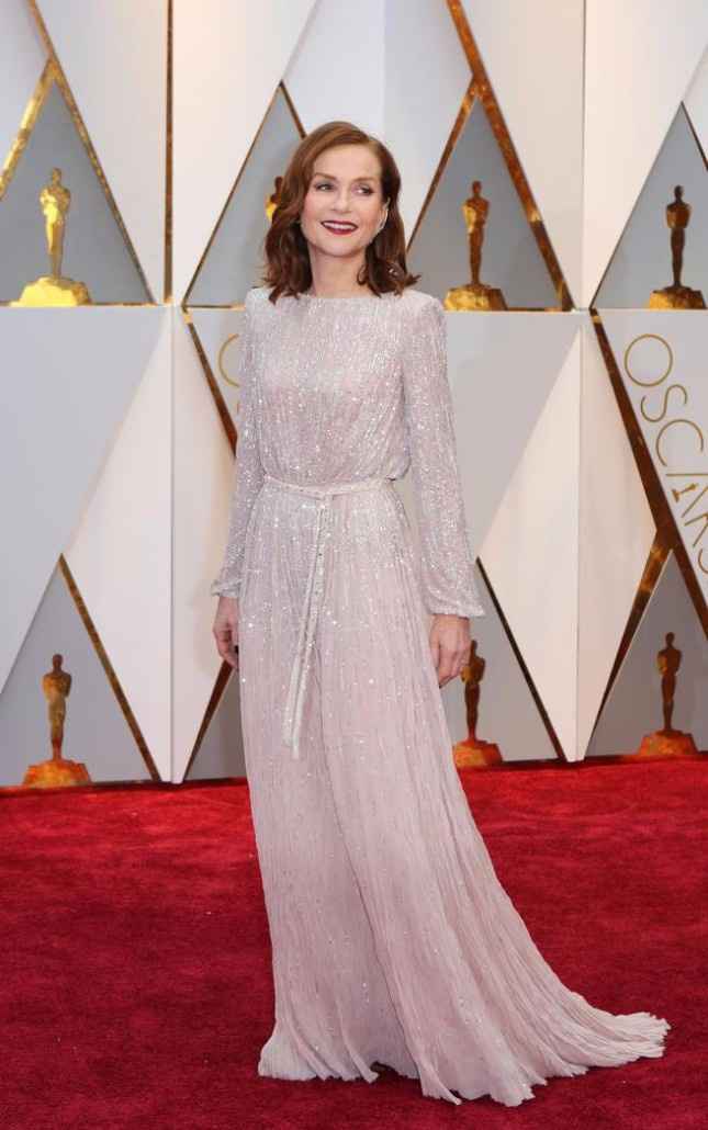 3) Isabelle Huppert d'Armani