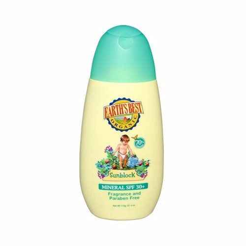 B : de la crème solaire