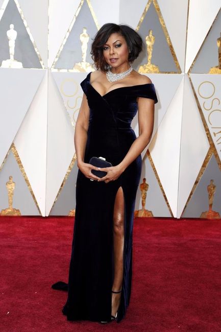 10) Taraji P. Henson portant du Alberta Ferretti