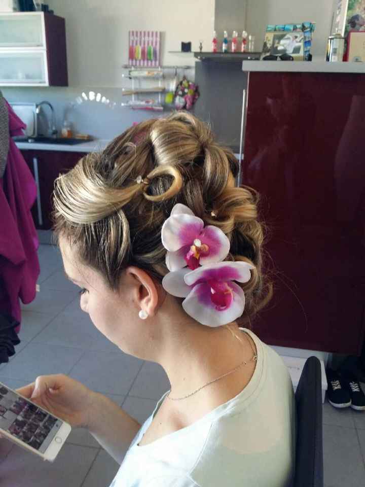 Essai coiffure !!! Trop heureuse  !!!
