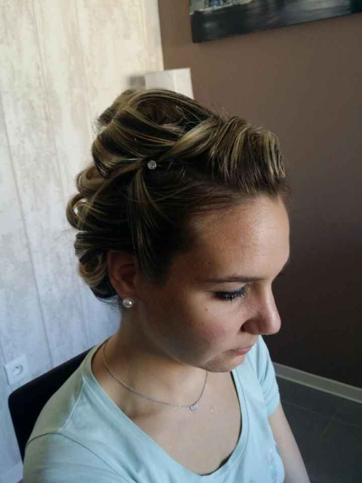 Essai coiffure !!!!! troppp heureuse !!!! - 1