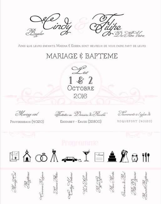 Faires parts + rsvp diy - 1
