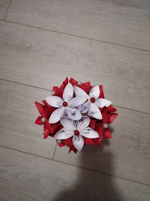 Test bouquet origami 1