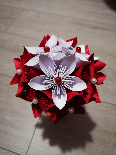 Test bouquet origami 2