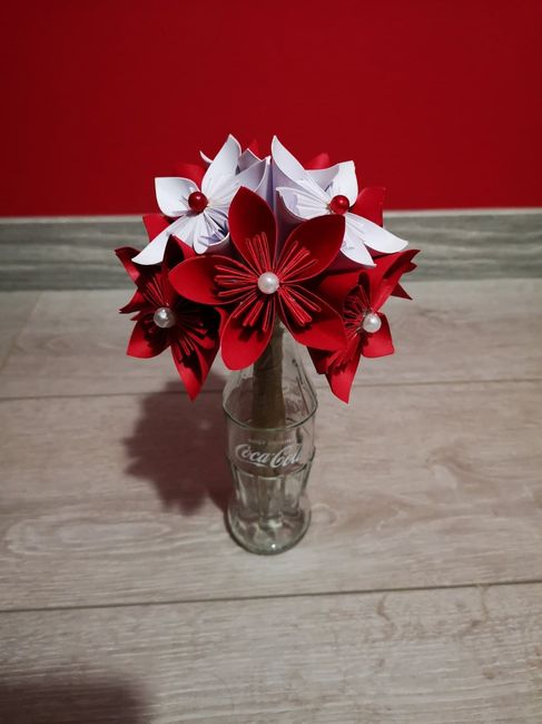 Test bouquet origami 3
