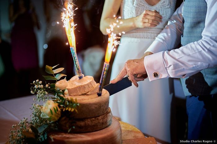 Un Wedding cake... pour les accros au fromage 🧀 1