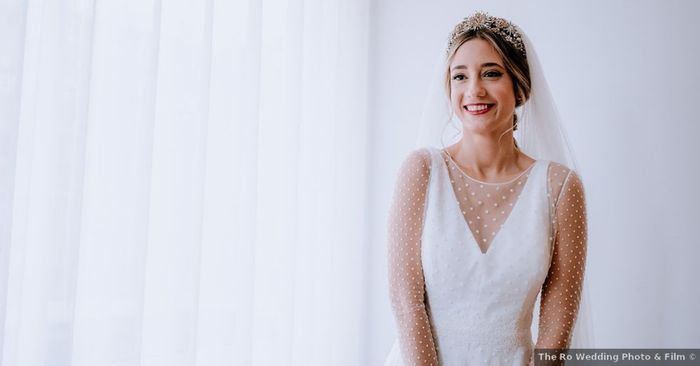 5 coiffures pour fixer ton voile de mariée 👰 4