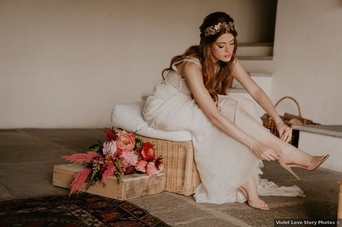 Une mariée au style bohème romantique 🌹 Et toi ? 1
