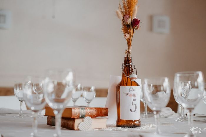DIY : Une bouteille recyclée pour tes centres de table ♻️ 1