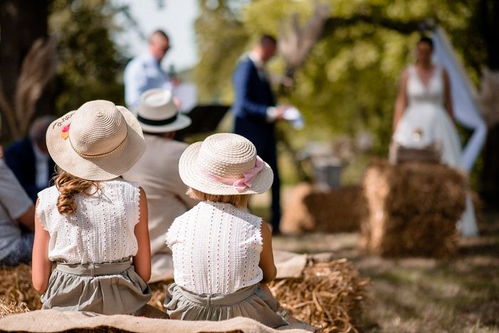 Combien d'enfants d'honneur as-tu choisi ? 👧👦 1