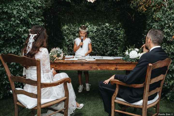 Un enfant comme officiant de cérémonie 👦👧 - 1