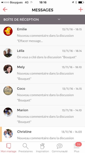 Effacer messages privés - 1