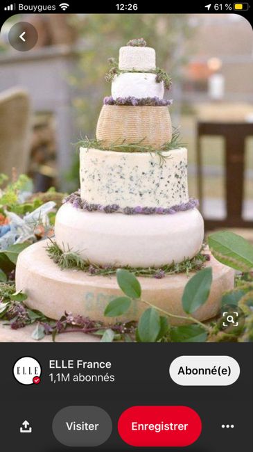 Pièce montée fromage - 1