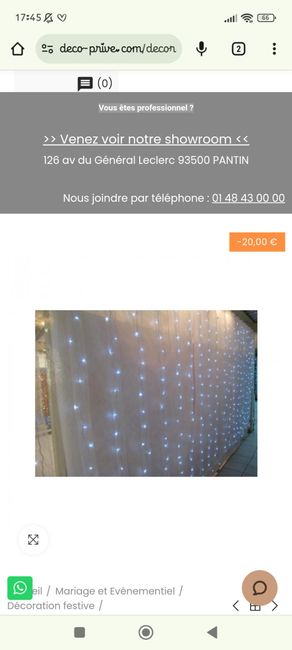 Disposition table + décoration 7