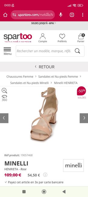 Avis chaussure 2