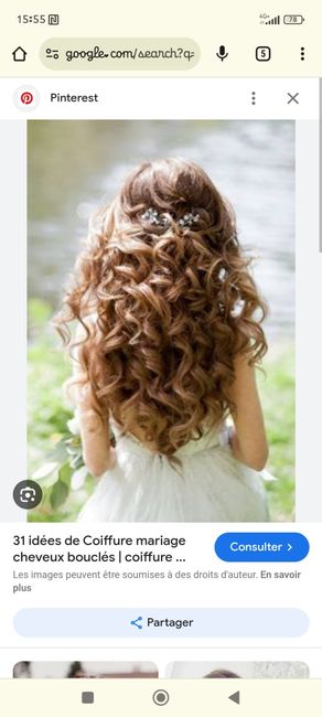 Coiffure cheveux longs bouclés/frisés 12