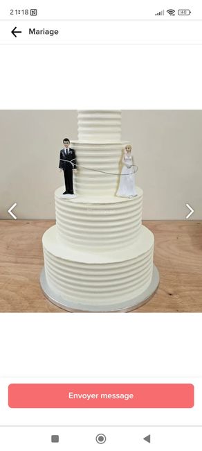 Présentation wedding cake 2