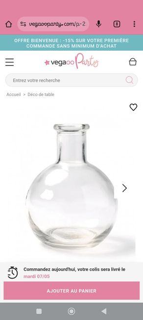 Vase boule 1