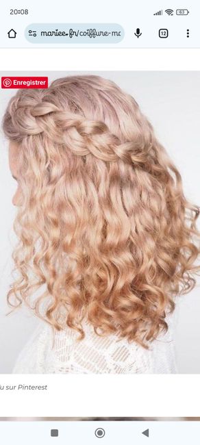 Coiffeur mariage cheveux frisés 9