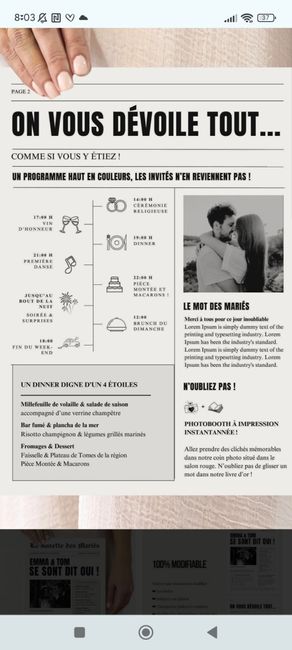 Rubrique pour le journal 1