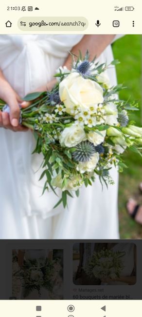 Bouquet mariage souhaité 2