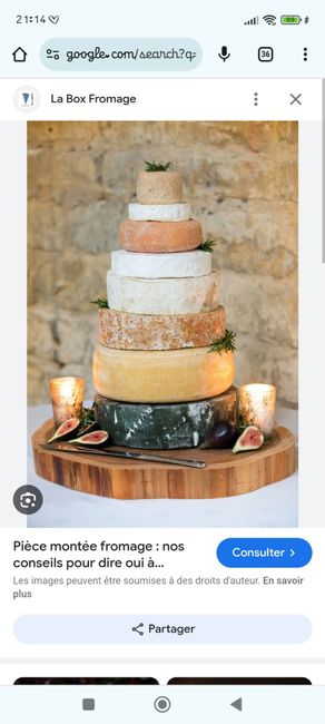 Pièce montée de fromage 4