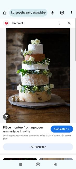 Pièce montée de fromage 5