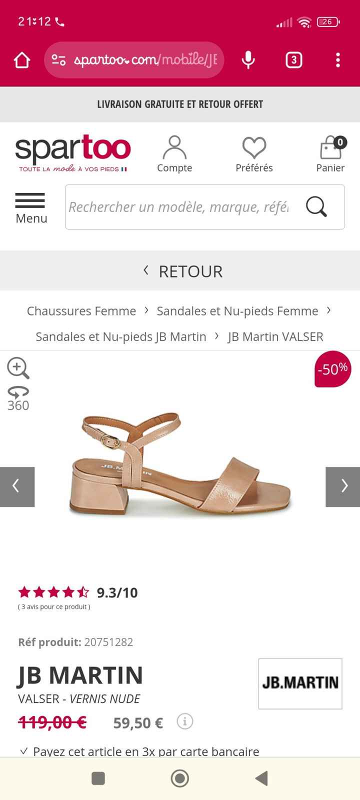 Chaussures mariée - 1