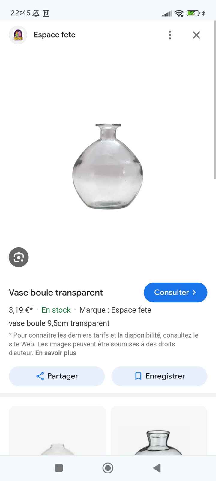 Vase boule - 3