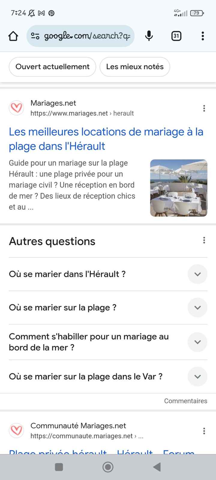 Mariage sur la plage - 1