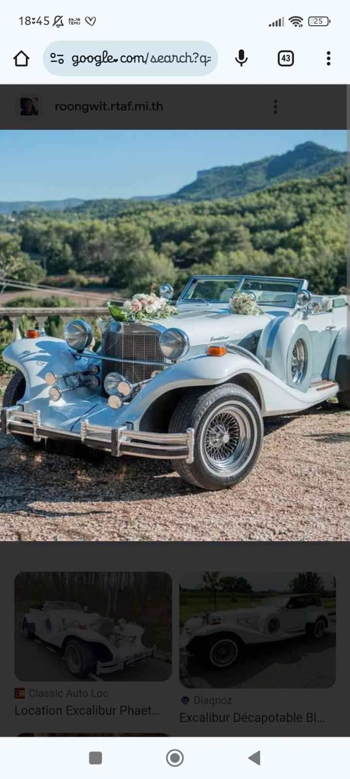 Louez vous un véhicule original pour le jour J ? 🏎️ - 1
