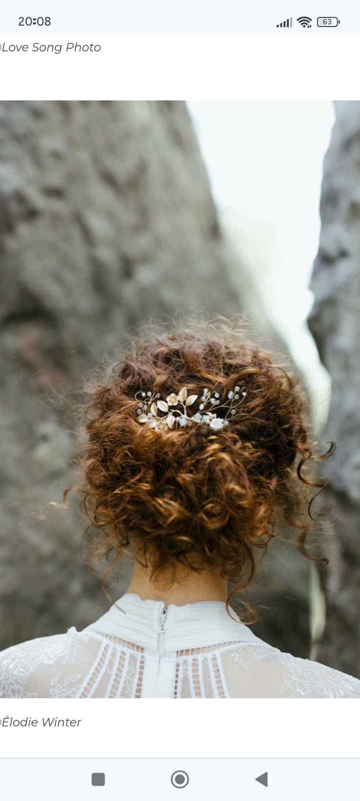 Coiffeur mariage cheveux frisés - 2