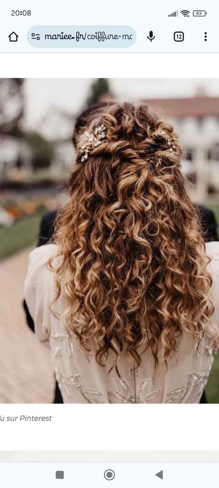 Coiffeur mariage cheveux frisés - 3