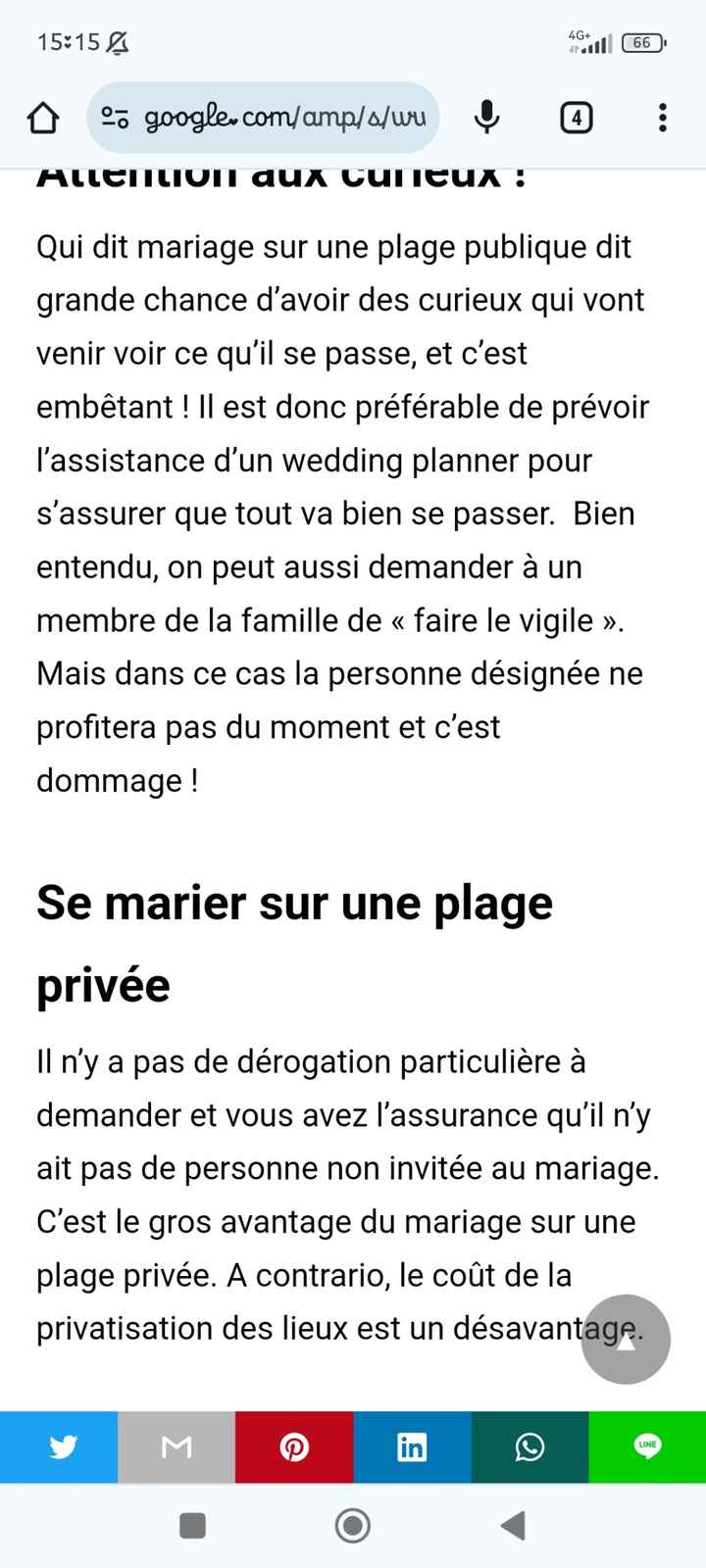 Mariage en bord de mer - 2