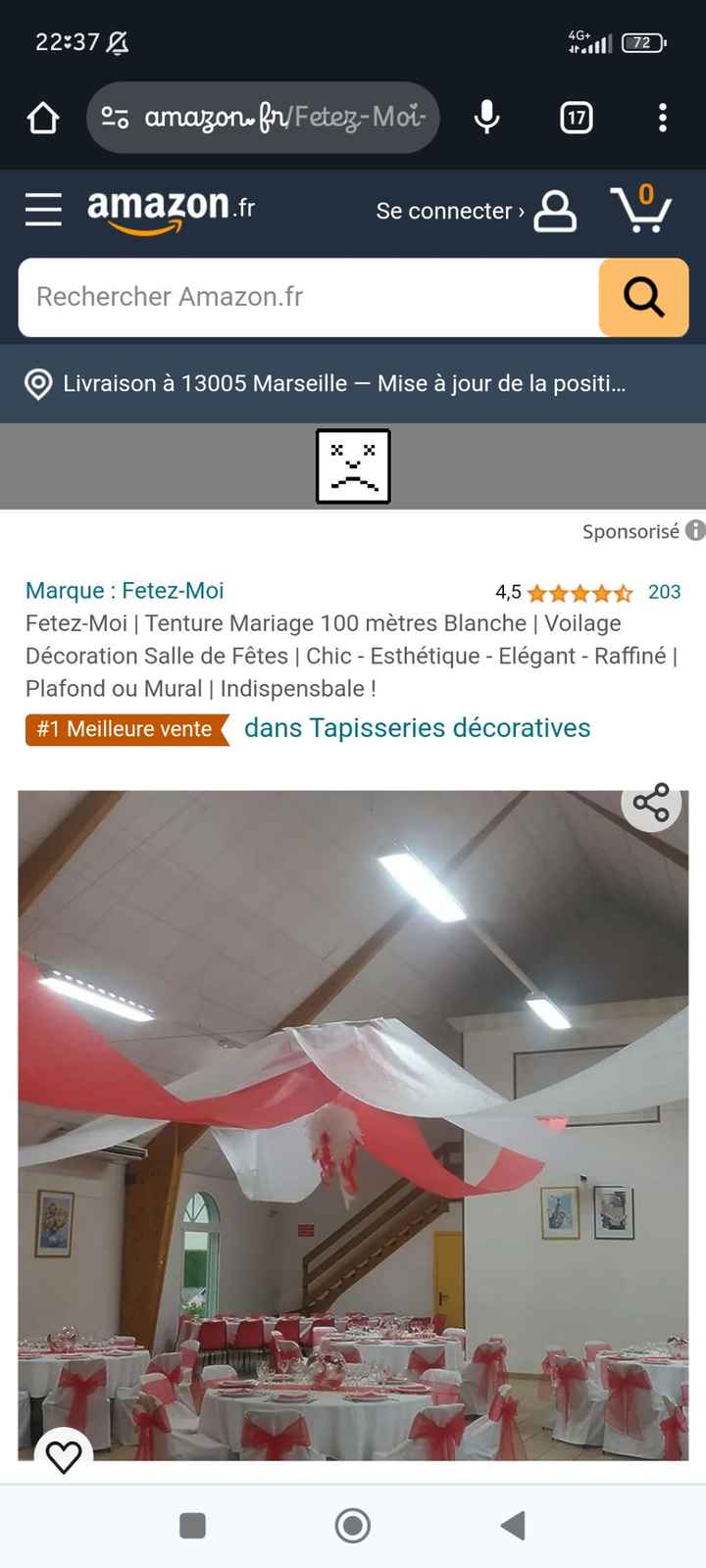 Besoin de propositions sur la décoration de la salle ainsi que le plafond ma couleur est le doré bla