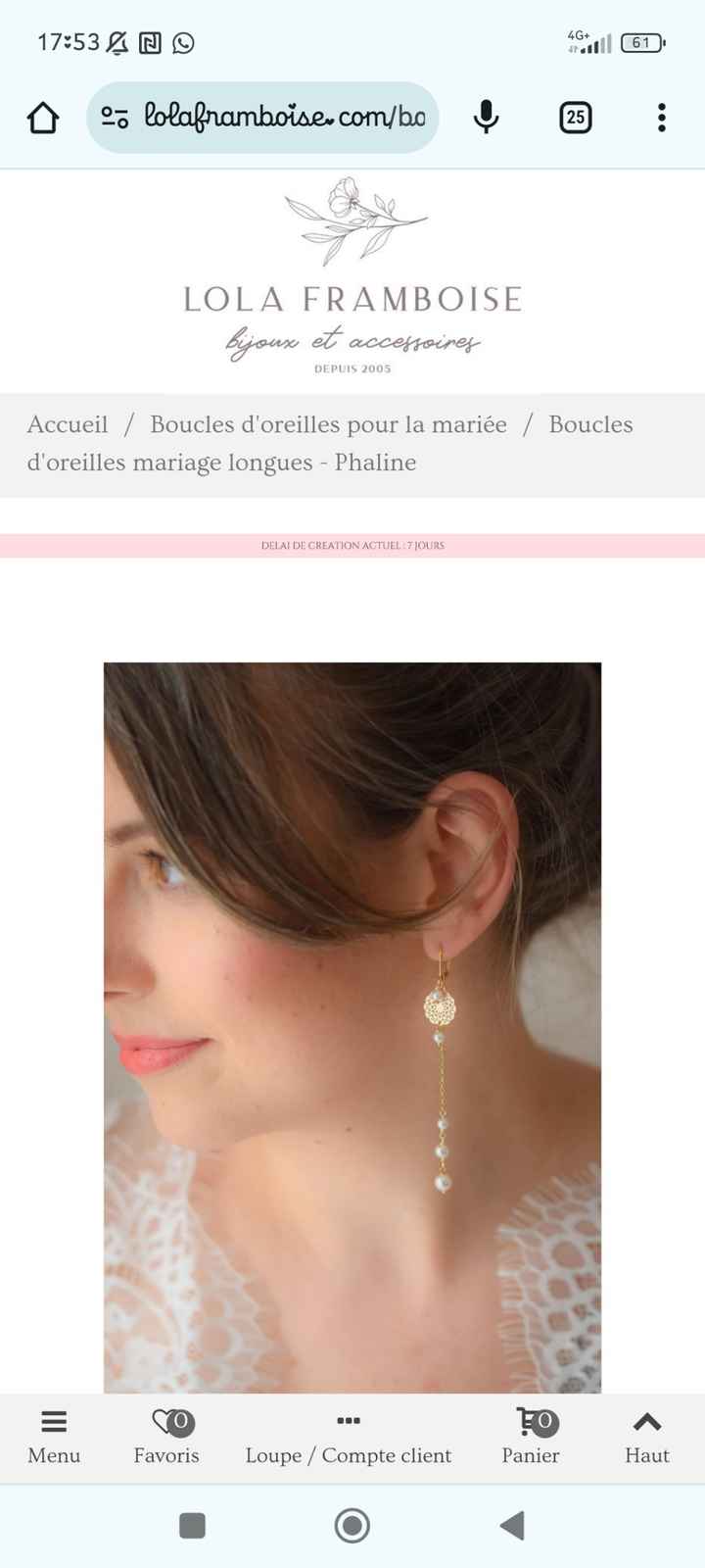 Bijoux pour votre tenue de mariage - 2