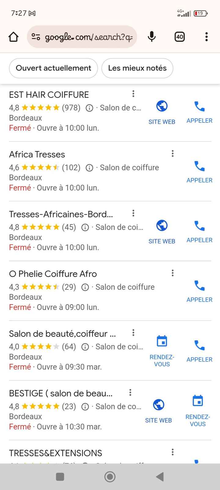 Coiffeuse cheveux africain les alentours Bordeaux Saint Loubès - 1