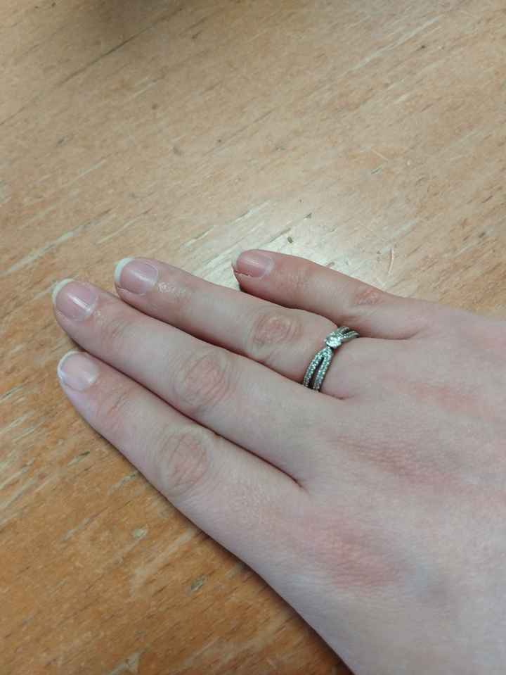 Je me suis fiançaille j'aimerais avoir un avis sur la bague 💍 - 1