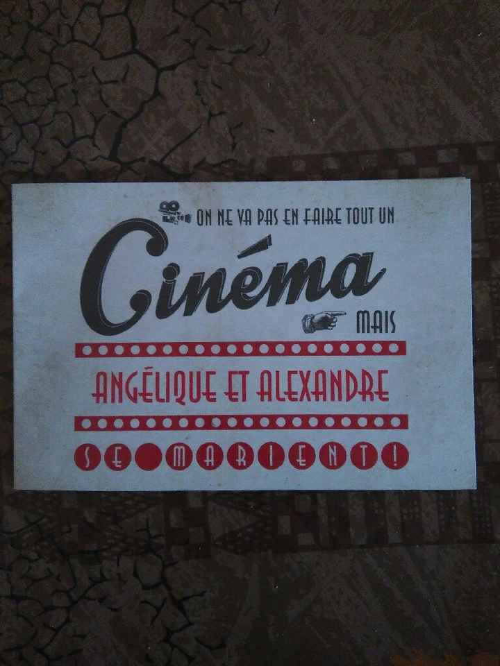 Faire part reçu ❤ - 1